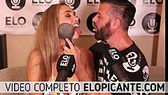 Elo Podcast Hits Briana Moon with Paddle in Spicy Room