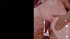 嘿，我的哥特女友晚上用女上位骑我