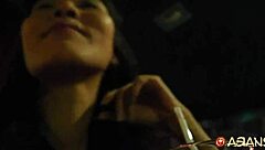 Asiansexdiary Captures Skinny Asian in Aggressive Cowgirl Fuck with Big Shaft