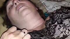 Nicebigddd gets slammed in awesome doggy style with those big natural tits.