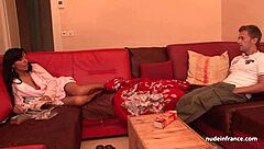 Sublime French Milf Gets DEEP ANAL in Garage With FACIAL Finish