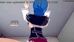 Xenovia and Issei Fucking While Rias Discovers NTR Madness 3