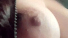 Sharing intimate moments in bed with a partner.