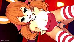 Hot Cosplay Babe In Bikini Teases