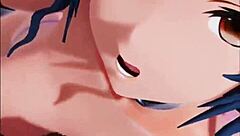 Oh wow, watch this anime hentai babe dance and strip, ripping her clothes off in a wild cartoon frenzy!