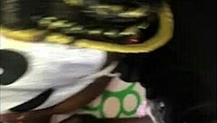 Venezuelan Ebony Girl Sucks Big Cock Then Anal Fucks