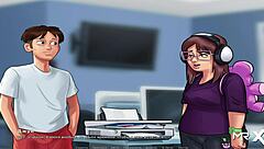 Summertime Saga Leert Franse Lessen In Erotische Anime Stijl