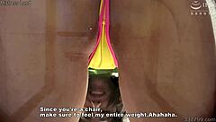 masochist man licks lily hosho and gets mocked