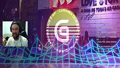 Just chilling with Carimba, catching solo vibes on web chat.