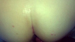 Roberto Alecxander's Big Cock Stretches Latina's Ass Hard.