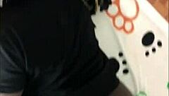 Venezuelan Ebony Girl Sucks Big Cock Then Anal Fucks