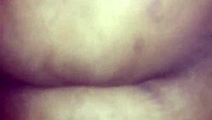 BBW cowgirl menunggang dengan penuh semangat, memancut dalam prosesnya