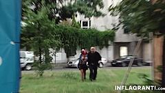 Is That Tattooed MILF Fucking Outdoors And Swallowing After?