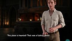 Horny adventures on tropical island: getting sucked by milf in Treasure of Nadia