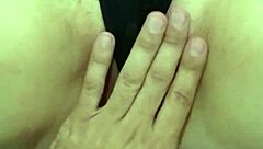 i touch redhead's pink pussy with big ass masturbation