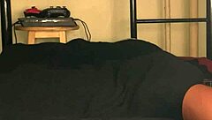 elijah nelson shows off his big black cock in new zealand masturbation scene