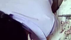 My new Asian girlfriend in black stockings is so tempting, her ass is great for doggystyle.