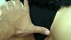 i touch redhead's pink pussy with big ass masturbation