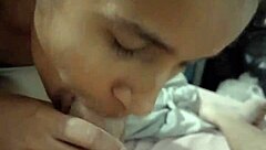 Sharing a room with your stepsister has its benefits, like blowjobs