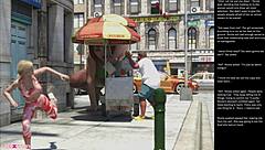 big apple small gesture in 3d cartoon sex episode 11