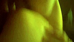 Wife bent over getting doggystyle fuck from husband