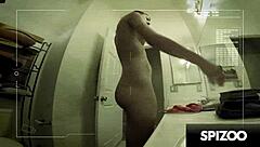 Young Brunette Takes Big Cock Rough