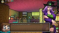 Witch's Big Ass In Hornycraft Parody