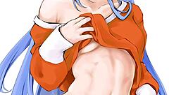 Hey there, Minah blackmails you in this wild hentai JOI session