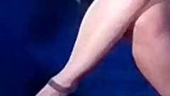 Spicy hot Indian TV anchor gets bent over for hardcore doggystyle creampie action. Wild cricket show vibes!