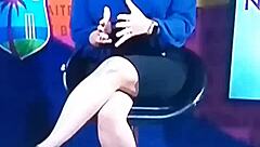 Spicy hot Indian TV anchor gets bent over for hardcore doggystyle creampie action. Wild cricket show vibes!