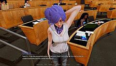 in harem hotel 204, the anime game brings exciting adventures with harem elements