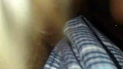 Blonde slut sucks monster black cock!