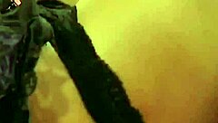 Beautiful brunette Mia Panther appears in classic retro stockings for an erotic encounter