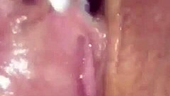 The hot wife masturbates with toys and dildo