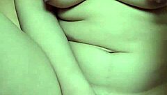 Asian milf inserts huge toy deep into tight slit