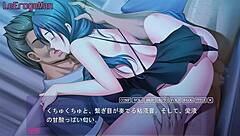 kabe no mukou no tsuma no koe - hiroto 1 shows a couple's passionate creampie sex in anime hentai style.