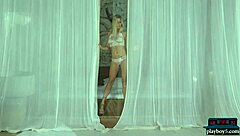 Gorgeous milf blonde bexie williams strips and poses