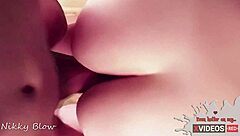 Hot Closeup Amateur Doggy Bareback Action from His View!