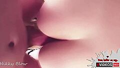 Hot Closeup Amateur Doggy Bareback Action from His View!