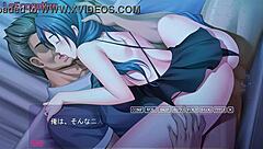 kabe no mukou no tsuma no koe - hiroto 1 shows a couple's passionate creampie sex in anime hentai style.