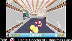 Hentai Shooter Unleashes Big Tits At Christmas Party Monster Fuck
