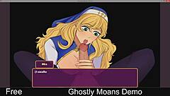 Hear those ghostly moans in anime hentai