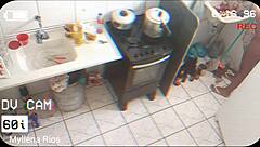 leo ogro eats me out in the kitchen with passion