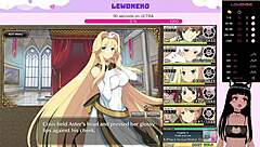 Can Cute Vtuber Lewdneko Handle Steamy Evenicle Gameplay in Part 16?
