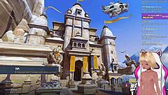 Vtuber Lewdneko Gets Spanked Playing Overwatch Part 1