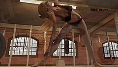 dreams of desire nude photoshoot with landlady