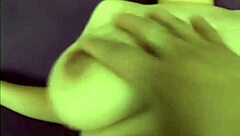 Teasing Blonde Sucks Big Cock Deep