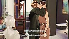 Peggy and Steve in naughty 3D hentai preview