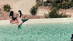 Voyeuristic Brunette, Watch This Hot European Couple Fucking with Big Cock