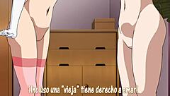 hentai anime trio fucking together?